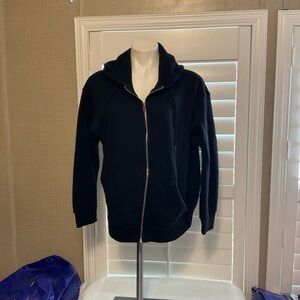 Classic Black Zip-Up Hoodie for Women